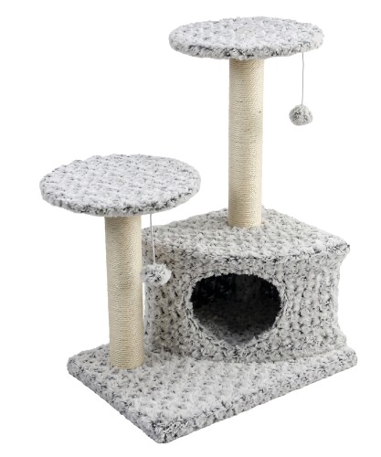 Tommy Gri Kedi Tırmalama Evi 45x33x70 - 1