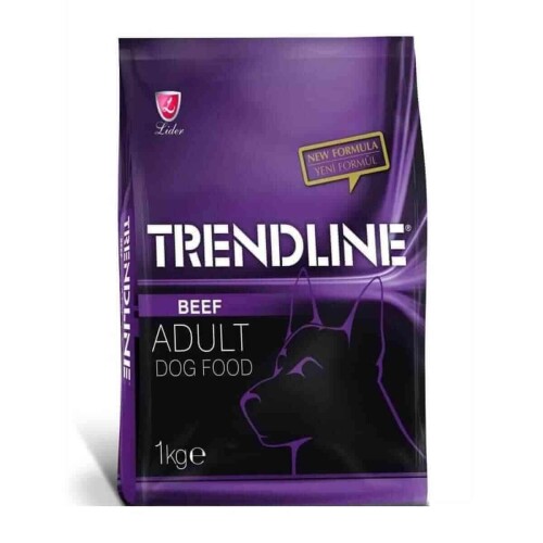 Trendline Biftekli Yetişkin Kuru Köpek Maması 1 kg - 1