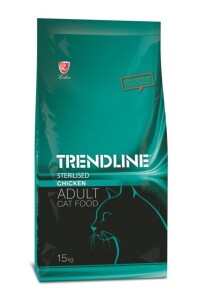 Trendline Kısırlaştırılmış Tavuklu Yetişkin Kedi Maması 15 kg - Trendline