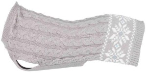 Trixie Köpek Kazağı, XS: 30 cm: 34 cm, Gri - Trixie