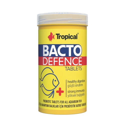 Tropical Bacto Defence Tablets Takviye Yemi 65Gr 370 adet - 1