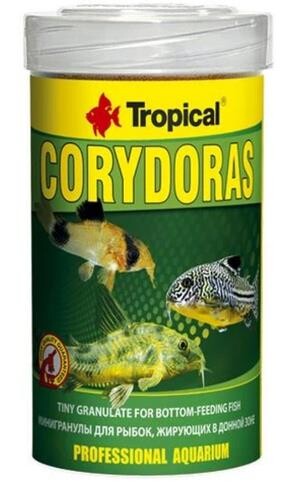 Tropical Corydoras Granül Balık Yemi 68Gr - 1