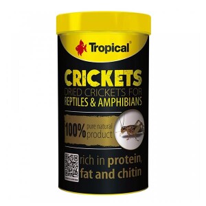 Tropical Crickets Kurutulmuş Çekirge 25 Gr - TROPICAL