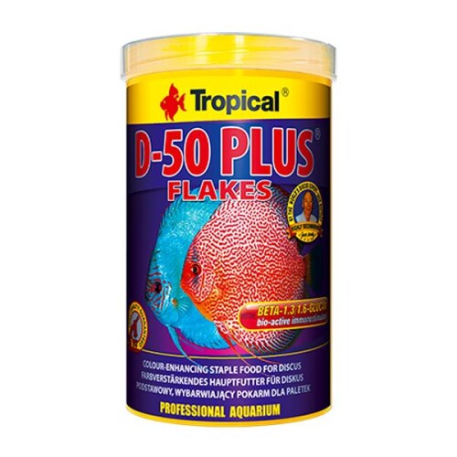 Tropical D-50 Plus Pul Balık Yemi 50 Gr - 1