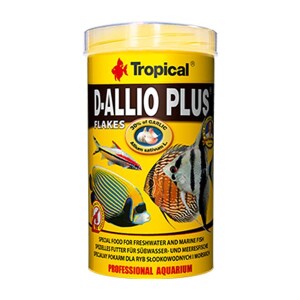 Tropical D-Allio Plus Flakes Sarımsaklı Pul Yem 20 Gr - TROPICAL