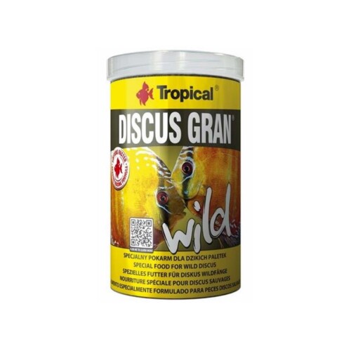 Tropical Discus Gran Wild Granül Balık Yemi 440 Gr - 1