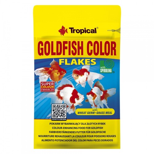 Tropical Goldfish Color Pul Japon Balığı Yemi 12 Gr - 1