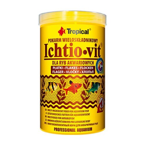 Tropical Ichtio-Vit Pul Balık Yemi 20 Gr - 1