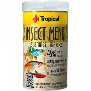 Tropical Insect Menu Gran XXS Granül Balık Yemi 64 Gr - TROPICAL