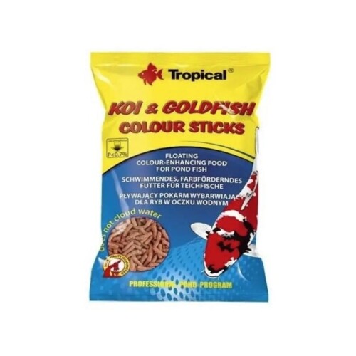 Tropical Koi&Goldfish Colour Sticks Koi Balığı Yemi 90 Gr - 1