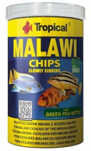 Tropical Malawi Chips Çiklit Balık Yemi 130 Gr - TROPICAL