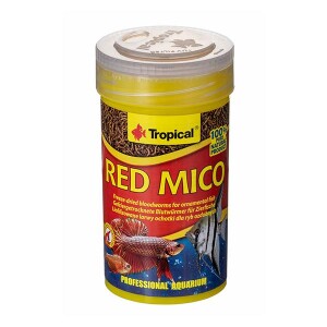 Tropical Red Mico Kurutulmuş Kurutulmuş Kan Kurdu 8 Gr - TROPICAL