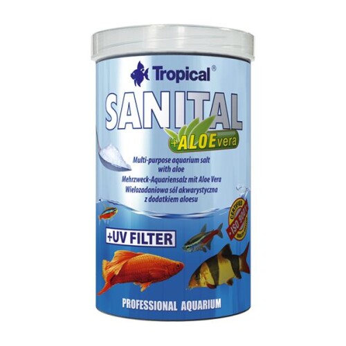 Tropical Sanital+Aloevera Akvaryum Tuzu 1,2 kg - 1