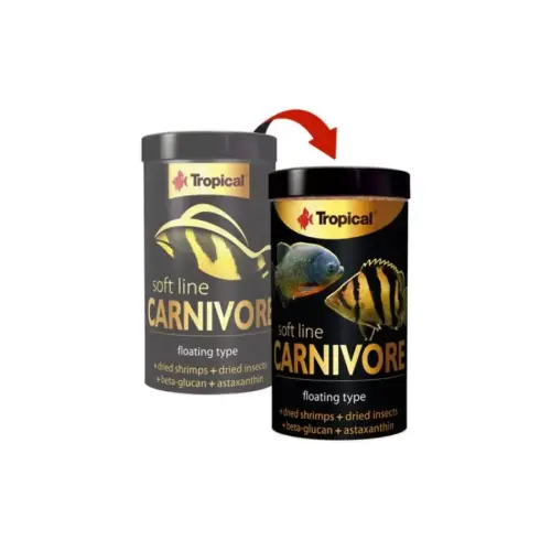 Tropical Soft Line Carnivore Etçil Balık Yemi 80 gr - 1