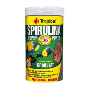 Tropical Spirulina Forte Gran Bitkisel Balık Yemi 60 Gr - TROPICAL
