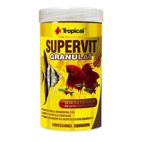 Tropical SuperVit Granulat Granül Balık Yemi 55 Gr - 1