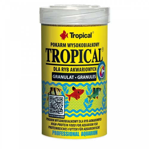 Tropical Tropical Granulat Granül Balık Yemi 125 Gr - 1