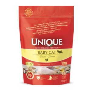 Unique Mother And Baby Cat Tavuklu Anne Ve Yavru Kedi Maması 500 gr - Unique