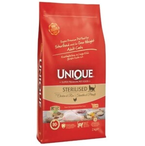 Unique Sterilised Tavuklu Kısırlaştırılmış Yetişkin Kedi Maması 7 Kg - Unique