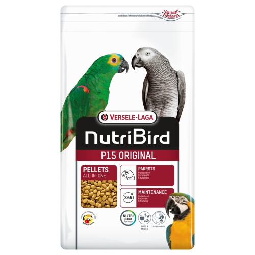Versele Laga Nutribird P15 Original Papağan Pelet Kuş Yemi 1 kg - 1