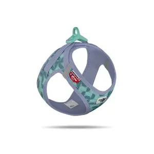 Vest Harness Aır-mesh Le26 Semı Cırcle Mavi Köpek Göğüs Tasması M - CURLI