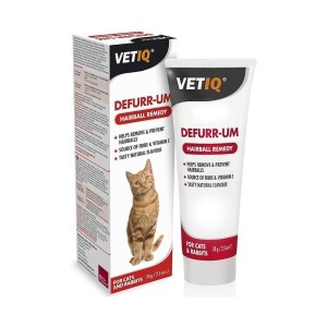Vet IQ Defurr-Um Tüy Yumağı Önleyici Kedi Malt Macunu 70 Gr - Vet IQ