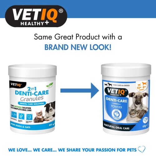 Vet IQ Kedi ve Köpek İçin Diş Bakım Tozu 60 gr