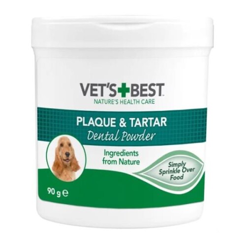 Vet's Best Deniz ve Spirulina Yosunu Özlü Plak Tartar Önleyici Köpek Ağız Bakım Tozu 90 Gr - 1