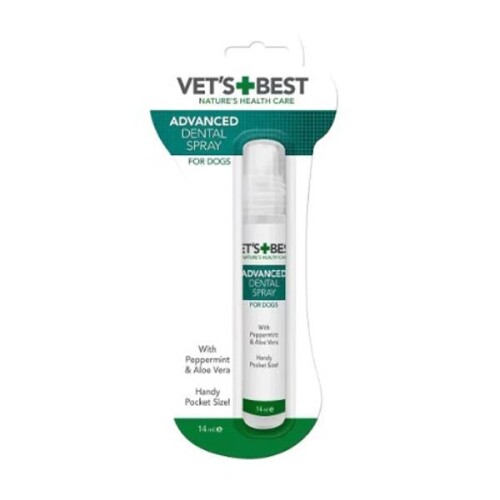 Vet's Best Naneli ve Aloe Veralı Köpek Ağız ve Diş Bakım Spreyi 14 ml - 1