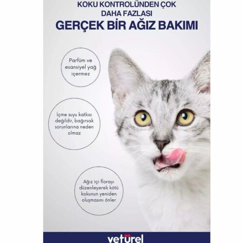 Veturel Kedi ve Köpekler İçin Ağız Göz ve Kulak Bakım Spreyi Başlangıç Seti 3x100 Ml - 5