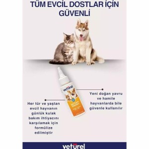 Veturel Kedi ve Köpekler İçin Ağız Göz ve Kulak Bakım Spreyi Başlangıç Seti 3x100 Ml - 2