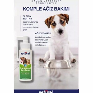 Veturel Kedi ve Köpekler İçin Ağız Göz ve Kulak Bakım Spreyi Başlangıç Seti 3x100 Ml - 7