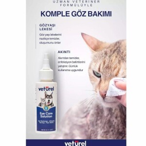 Veturel Kedi ve Köpekler İçin Ağız Göz ve Kulak Bakım Spreyi Başlangıç Seti 3x100 Ml - 3