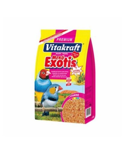 Vitakraft Menu Egzotik Finch Kuş Yemi 500 Gr - 1