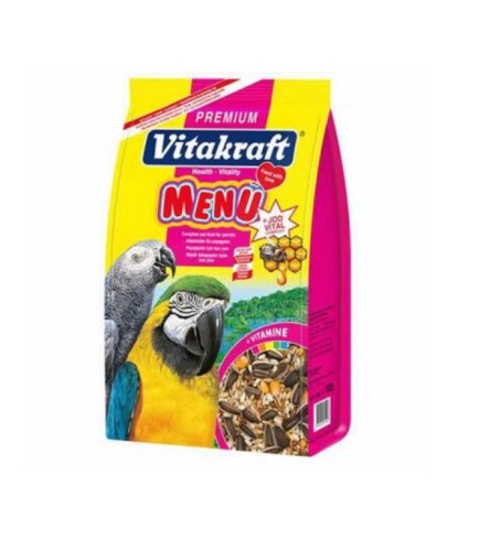 Vitakraft Menu Papağan Kuş Yemi 1 kg - 1