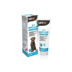 Vet IQ 2 in1 Denti-Care Köpek İçin Yenilebilir Diş Bakımı Macunu 70 gr - Vet IQ