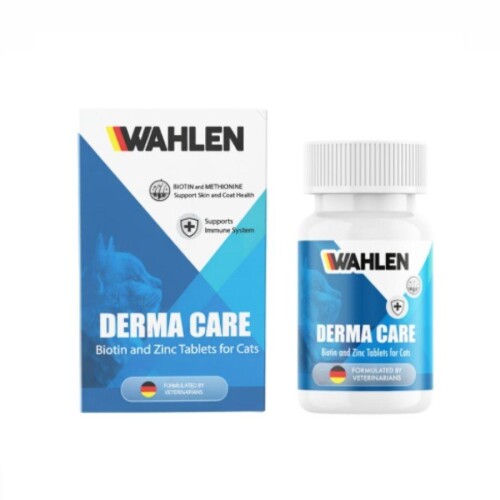 Wahlen Derma Care Kediler için Deri ve Tüy Sağlığı Destekleyici Vitamin 100 Tablet - 1