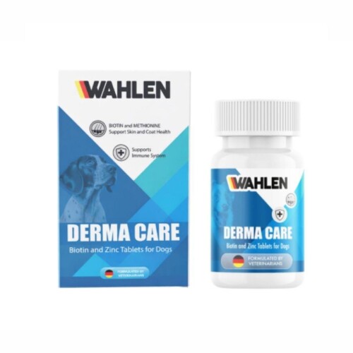 Wahlen Derma Care Köpekler için Deri ve Tüy Sağlığı Destekleyici Vitamin 75 Tablet - 1