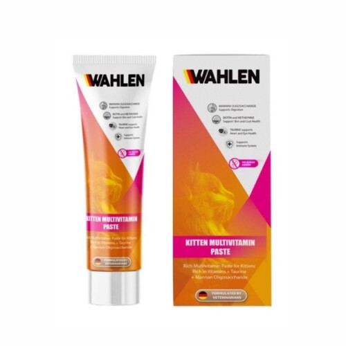 Wahlen Gelişimi Destekleyen Multivitamin Yavru Kedi Malt Macun 100 ml - 1
