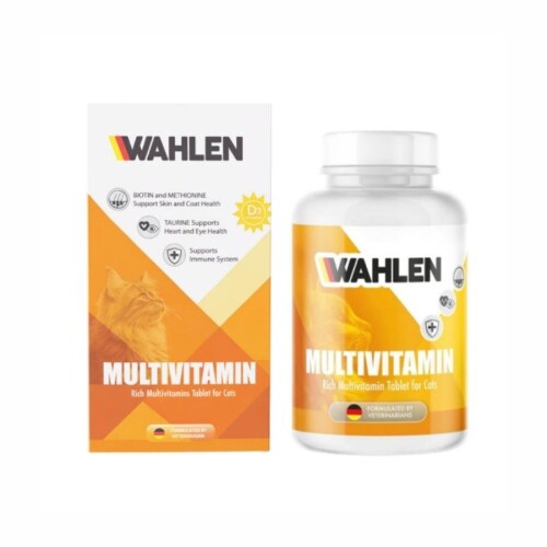 Wahlen Kediler İçin Gelişimi Destekleyen Multivitamin Takviye 150 Tablet - 1