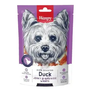Wanpy Deri Üzerine Ördek Sarılı Köpek Ödülü 100 Gr - Wanpy