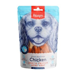 Wanpy Kalsiyumlu Gerçek Tavuk Köpek Ödülü 100 gr - Wanpy