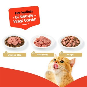 Wanpy Kuzulu Tahılsız Yetişkin Kedi Konservesi 375 gr - 2