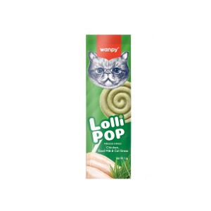 Wanpy LolliPop Kedi Otlu Lolipop Kedi Ödülü 1.4 Gr x 10 Adet - Wanpy