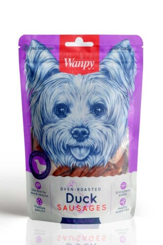 Wanpy Sosis Ördek Etli Köpek Ödülü 100 gr - 1