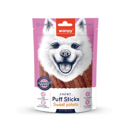 Wanpy Tahılsız Tatlı Patatesli Köpek Çiğneme Ödülü 100 Gr - 1