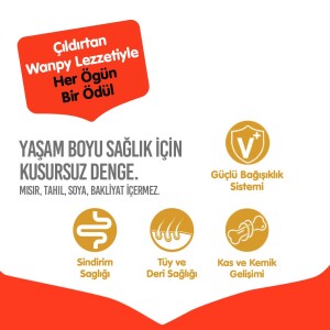 Wanpy Tavuklu Tahılsız Yetişkin Köpek Maması 1,5 kg - 3