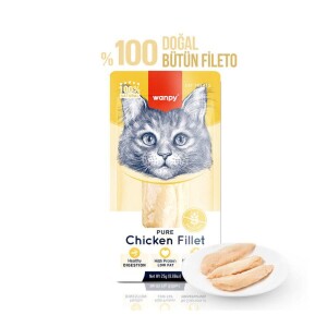 Wanpy Tavuk Fileto Kedi Ödülü 25 Gr - Wanpy