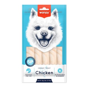 Wanpy Tavuklu Sıvı Krema Köpek Ödülü 5 X 14 gr - Wanpy