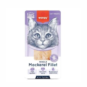Wanpy Uskumru Fileto Kedi Ödül Maması 25 gr - Wanpy